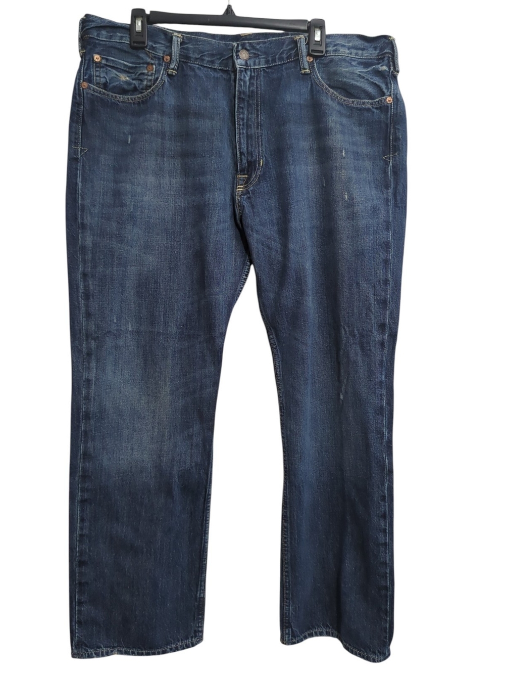 Polo Ralph Lauren Jeans 38x30 Med Wash Straight Leg 100% Cotton Preppy Heritage